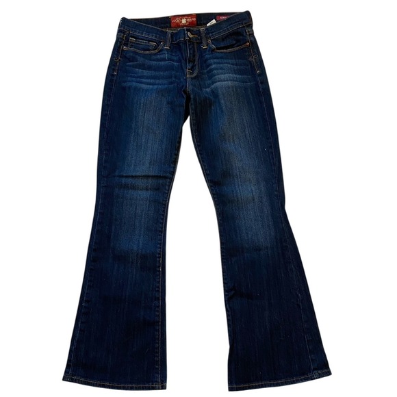 Lucky Brand Denim - Lucky Brand Sofia Boot Dark Blue Denim Jeans Women's 6/28 Ankle NWOT